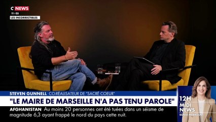 Steven Gunnell, co-réalisateur du film « Sacré Coeur » : « Le maire de Marseille n’a pas tenu parole » - VIDEO