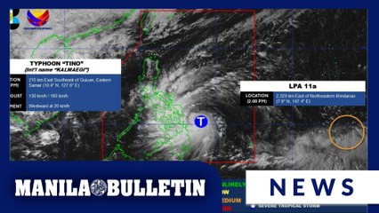 New LPA forms outside PAR; moderate chance of developing into tropical cyclone