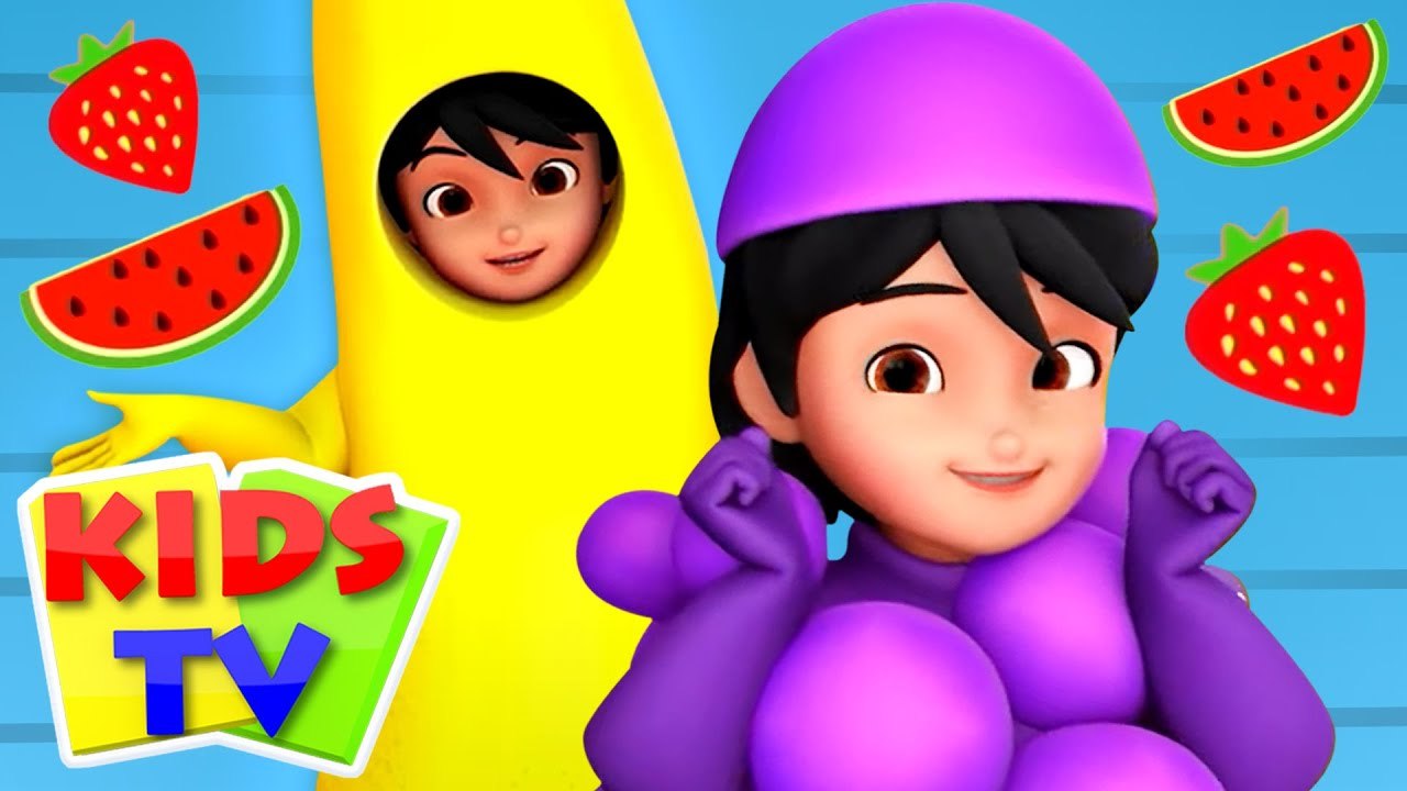 All New Fruits Song 🍎 | Learn Fruits for Kids | Nursery Rhymes & Baby Songs by Kids TV