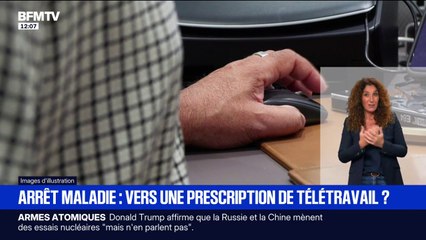 Une mesure du projet de loi de financement de la sécurité sociale vise à instaurer la prescription de télétravail pour limiter les arrêts de travail