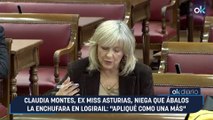 Claudia Montes, ex Miss Asturias, niega que Ábalos la enchufara en Logirail: 