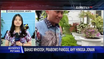 Terbaru! Isi Pertemuan AHY-Ignasius Jonan di Istana, Presiden Prabowo Bahas Utang Whoosh?