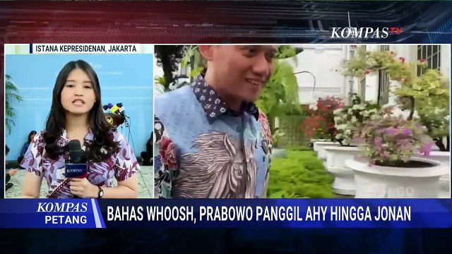 Terbaru! Isi Pertemuan AHY-Ignasius Jonan di Istana, Presiden Prabowo Bahas Utang Whoosh?