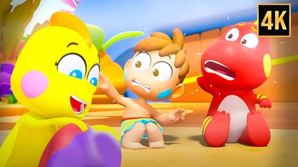 Funny Hot Spring Adventure | Silent Cartoon for Kids | Kids TV Channel