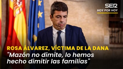 La presidenta de la Asociación Víctimas Mortales de la DANA: "Mazón no dimite, lo hemos hecho dimitir las familias"