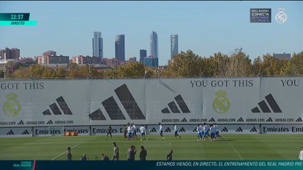 El entrenamiento completo del Real Madrid previo al Liverpool vs Real Madrid de Champions League