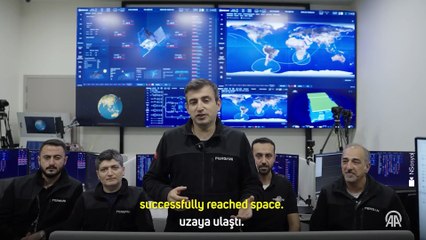 Milli uydu Fergani FGN-100-d2 uzayda