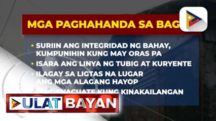 Publiko, pinayuhang maging kalmado sa gitna ng pananalasa ng bagyo | ulat ni Cleizl Pardilla