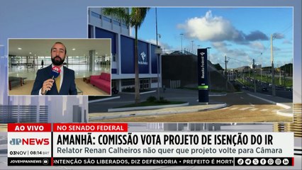 Senado vota isenção de IR para quem ganha até R$ 5 mil; Vilela e Motta comentam
