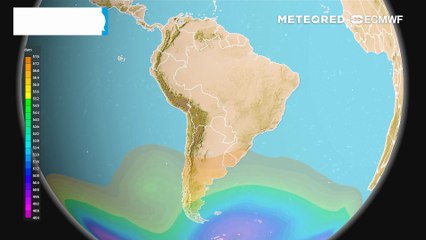 Miércoles (05) baja segregada llega a Chile centro sur