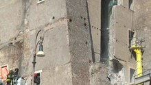Rome: une partie de la tour médiévale Torre dei Conti s'effondre pendant les opérations de sauvetage