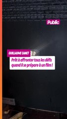 Guillaume Canet : Bain d'eau glacé et préparation à la chute libre. Mais que nous prépare-t-il ?