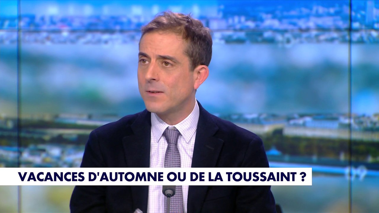 Vacances d’automne au lieu de vacances de la Toussaint ? «C’est un exemple de déconstruction», dénonce Jonathan Siksou