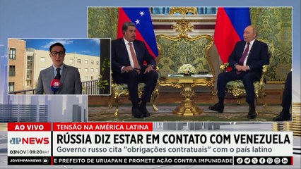 Rússia e Venezuela reforçam laços em meio a tensões com os EUA; Motta e Vilela comentam