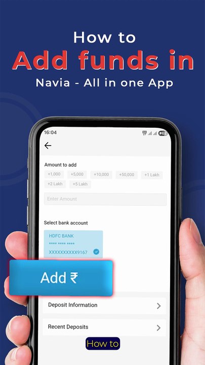 How to Add Funds in Navia App? #naviaapp #addfunds