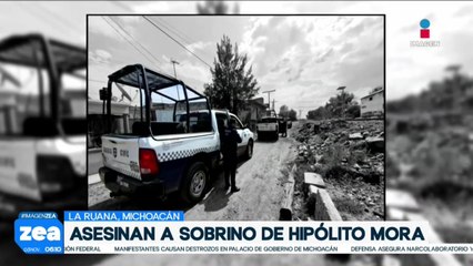 Asesinan a Alejandro Torres Mora, sobrino de Hipólito Mora, exlíder de autodefensas en Michoacán