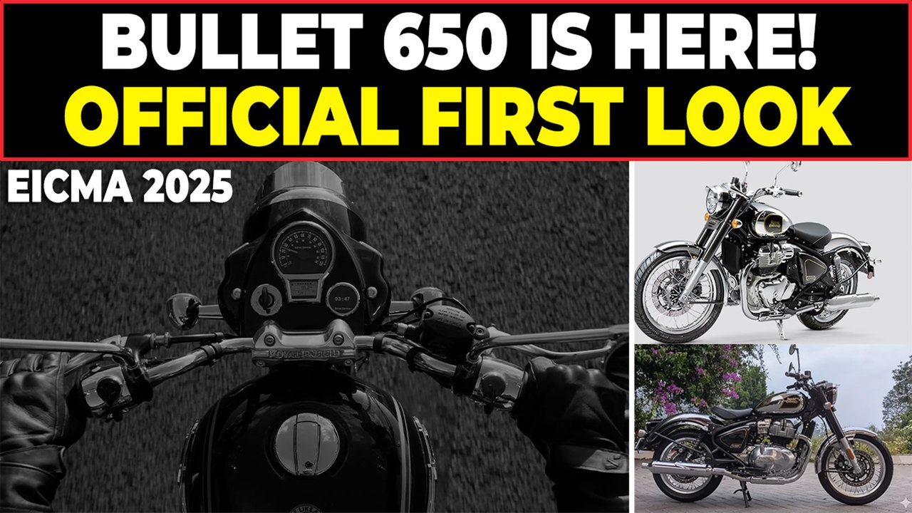 The Bullet 650 is HERE & It Changes Everything! | EICMA 2025