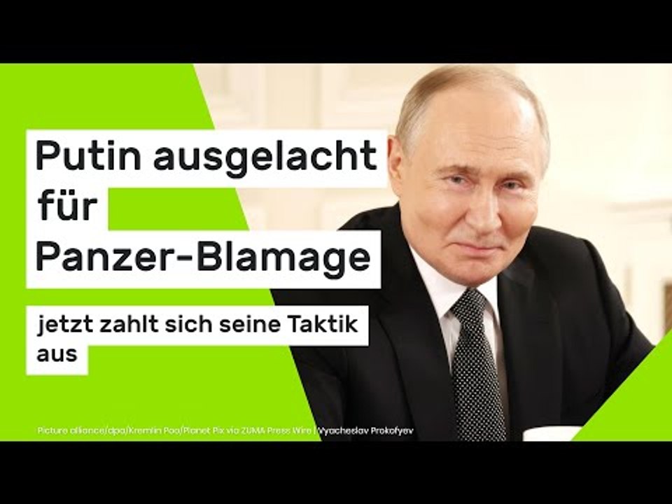 Wladimir Putin: Putin erst ausgelacht für Panzer-Blamage – jetzt zahlt sich seine Taktik aus