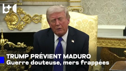 'Maduro a les jours comptés'. Donald Trump avertit le président du Venezuela