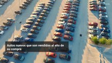 Autos nuevos que son vendidos al año de su compra
