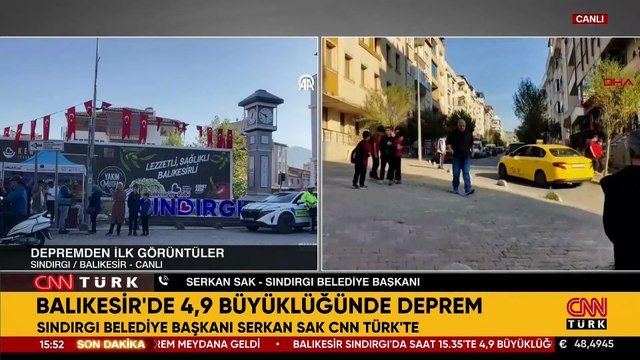SON DAKİKA | AFAD duyurdu: Sındırgı'da 4,9 büyüklüğünde deprem! Çevre illerde hissedildi