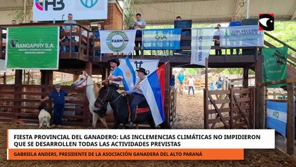 En la Fiesta Provincial del Ganadero se desarrollaron todas las actividades previstaas