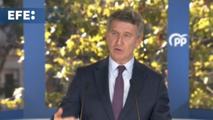 Feijóo vaticina una victoria histórica del PP en Extremadura frente a la pinza PSOE-Vox