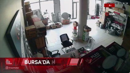 Bursa’da hissedilen deprem anı