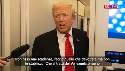 Venezuela, Trump ai cronisti: "Se pianifico un attacco? Non lo vengo di certo a dire a voi"