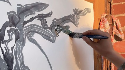 Talented artist showcases mesmerizing artwork that highlights passion and creativity