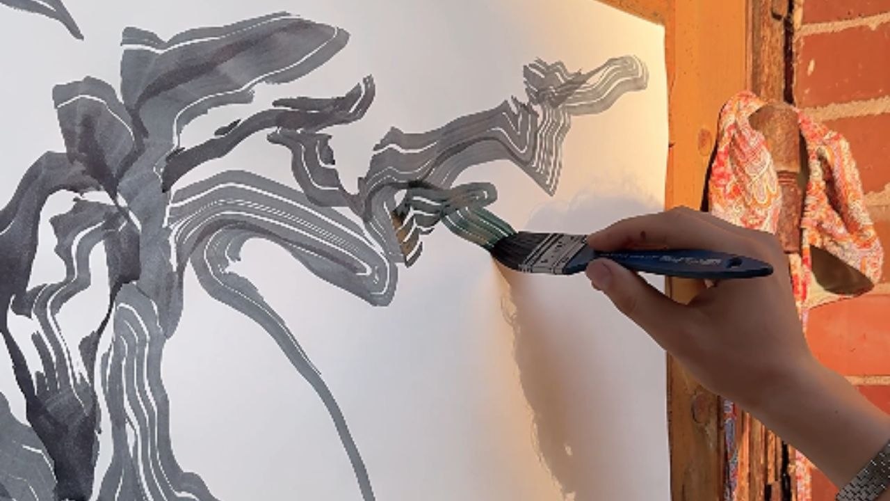 Talented artist showcases mesmerizing artwork that highlights passion and creativity