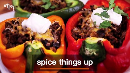 Taco Stuffed Peppers Will Warm You Up During These Cold Months