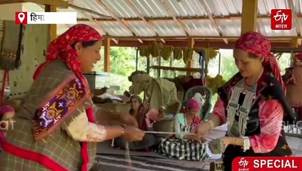 अखरोट और प्याज के छिलके से प्राकृतिक रंग तैयार कर बनते हैं रंग-बिरंगे ऊनी कपड़े, देश-विदेश में भारी डिमांड