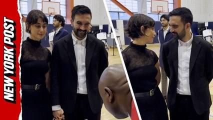 Zohran Mamdani casts ballot in NYC mayoral election