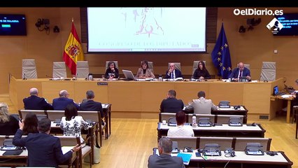 Rufián, a los diputados del PP en la comisión de la dana “No miren al suelo, a sus móviles o al techo, pidan perdón”