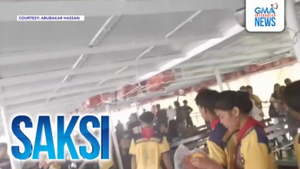 Barkong biyaheng Zamboanga City, inabutan ng masamang panahon sa dagat | Saksi