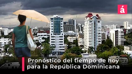 Así estarán las condiciones del tiempo en República Dominicana hoy miércoles 05 de noviembre, 2025