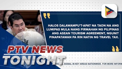Sen. Erwin Tulfo pushes for passage of bill removing travel tax for Filipino travelers