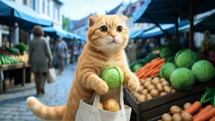 Mom Cat Saves Kitten from Car Animal Catcher_2