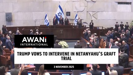 Trump vows to intervene in Netanyahu's graft trial