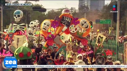 Así se vivió el tradicional Desfile de Día de Muertos en la CDMX