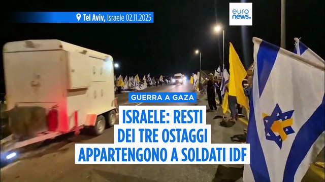 Israele, i tre ostaggi riconsegnati da Hamas sono militari uccisi il 7 ottobre