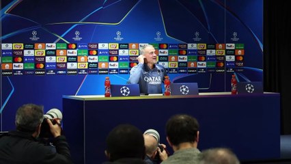 Rueda de prensa de Luis Enrique en Poissy antes del partido de este martes contra el Bayern