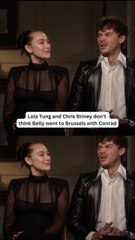 Lola Tung and Chris Briney Don’t Think Belly Went to Brussels with Conrad