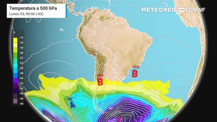 Cambio drástico en Santiago: baja segregada podría traer chubascos, truenos y viento