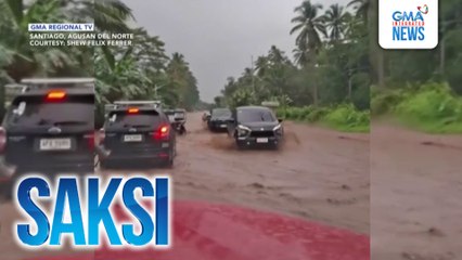 Ilang bahagi ng Mindanao, binaha bago pa mag-landfall ang Bagyong Tino | Saksi