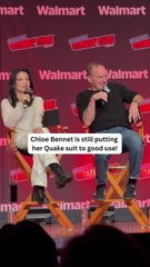Chloe Bennet is Still Putting Her Quake Suit to Good Use