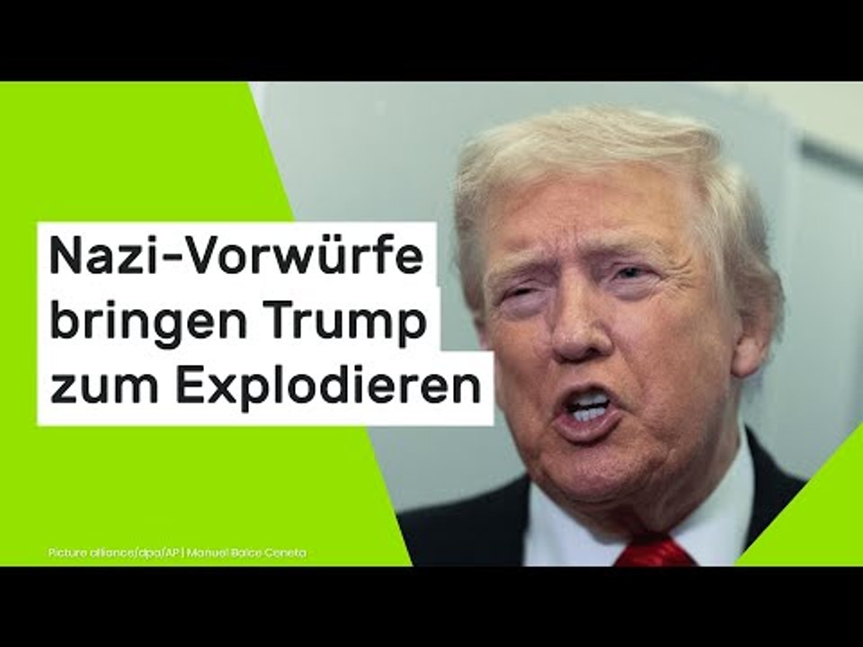 Nazi-Vorwürfe bringen Trump zum Explodieren