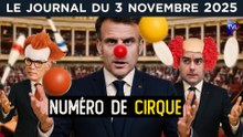Macron : la manipulation et l’imposteur - JT du lundi 3 novembre 2025