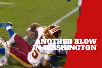 Jayden Daniels' elbow injury adds to Commanders' nightmare season